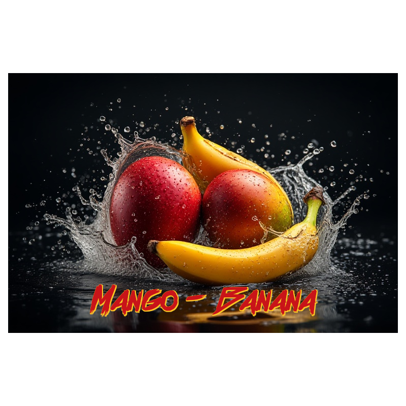 Quinnas online shop
Vape juice - Mango & Banana